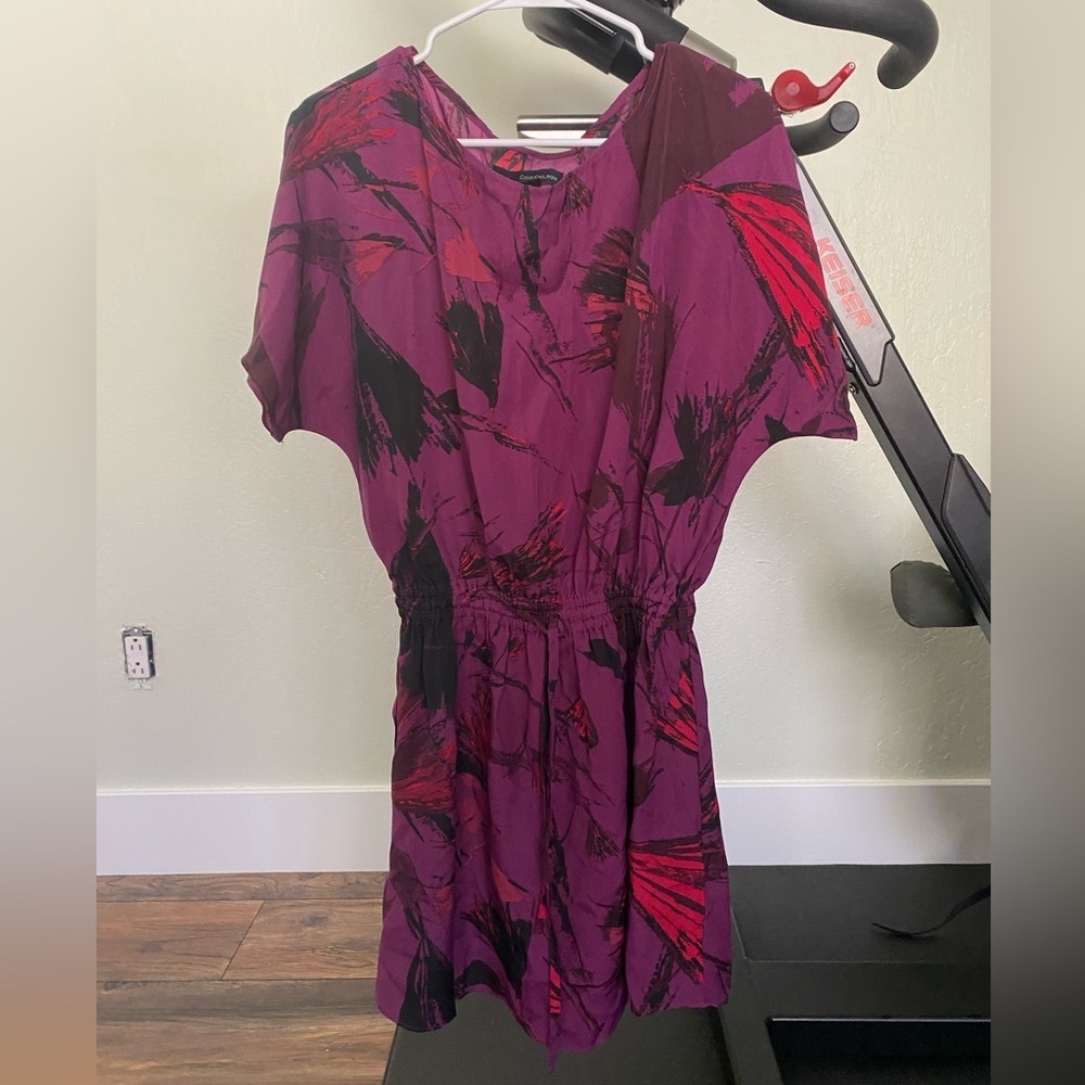 Cute drawstring waist dress